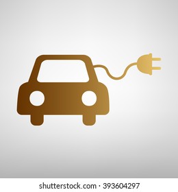 Eco electrocar sign