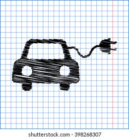 Eco electrocar sign