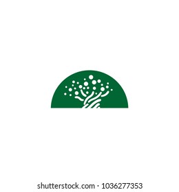 eco element logo design