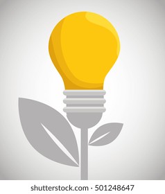 eco energy bulb concept environment