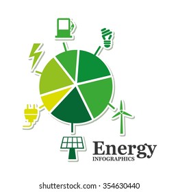 eco energy design, vector illustration eps10 graphic 