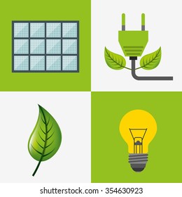eco energy design, vector illustration eps10 graphic 