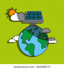 eco energy design, vector illustration eps10 graphic