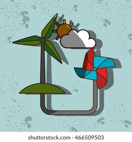 eco energy  design, vector illustration eps10 graphic 