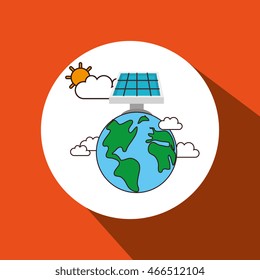 eco energy design, vector illustration eps10 graphic