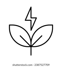 eco energy, Ecology icon. Environment, sustainability, nature, recycling, renewable energy