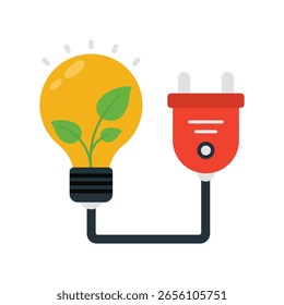 Eco Energy  Flat Vector Icon Eps 10 Files