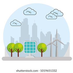 eco energy go green environmental and ecology concept