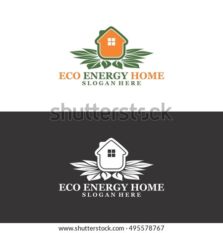 Eco Energy Home Logo in Vector