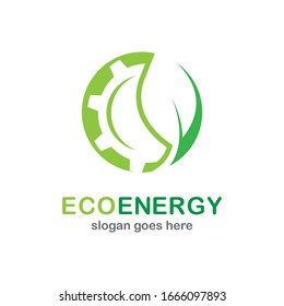 Icono de la energía ecológica Ilustración vectorial creativa