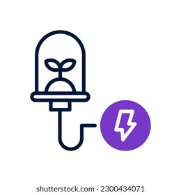 eco energy icon for your website design, logo, app, UI.