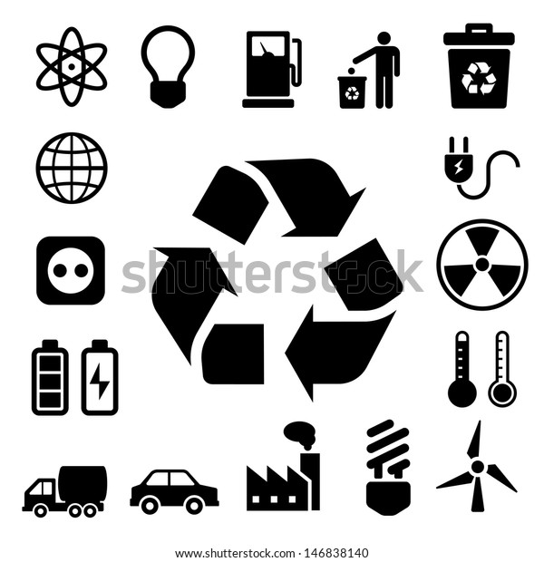 Eco energy icons
set.Illustration eps10