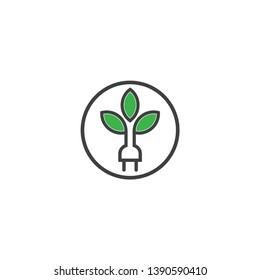 Eco energy logo template 7