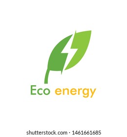 Eco energy Logo Template vector icon illustration design