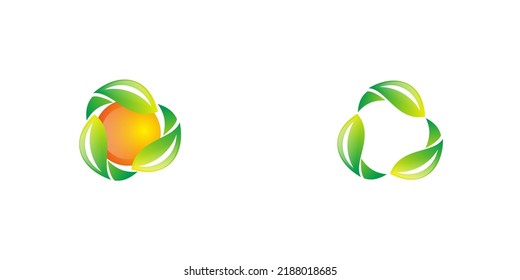 logotipo de ecología energética. logotipo vectorial