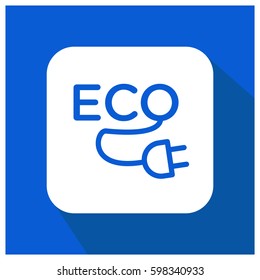 Eco energy vector icon