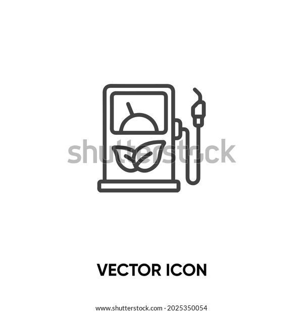 Eco\
energy vector icon. Modern, simple flat vector illustration for\
website or mobile app.Eco energy or electric energy station symbol,\
logo illustration. Pixel perfect vector\
graphics	