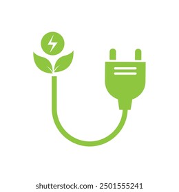 Eco Energy Vektor Illustration Logo Vorlage