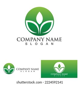 Eco Energy Vector Logo with leaf symbol. Green color with flash or thunder graphic. Nature and electricity renewable. This logo is suitable for technology, recycle, organic.