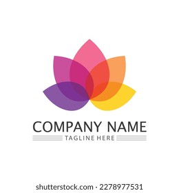 Eco Energy Vector Logo with leaf symbol. Green color with flash or thunder graphic. Nature and electricity renewable. This logo is suitable for technology, recycle, organic.