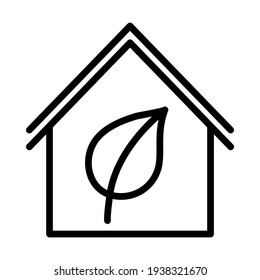 Eco environment icon in flat style isolated on white background.  Saving the planet and ecology friendly concept. Vector illustration for graphic design, logo, Web, UI, mobile app.