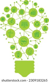 eco and environment icon set. eco friendly industry and ecology symbols. isolated vector images in flat style