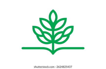 Eco, Farm and Nature logo design template vector design template
