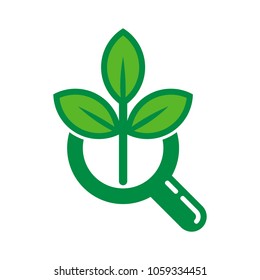 Eco Find Logo Icon Design