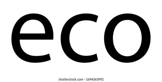 Eco flat vector graphic icon. Ecology flat natural sign. Vector illustration