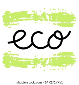Eco flat vector icon. Ecology flat vector design. Vector illustration.