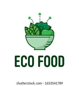Eco flat vector icon. Ecology flat vector sign. Tree leaf flat vector icon
