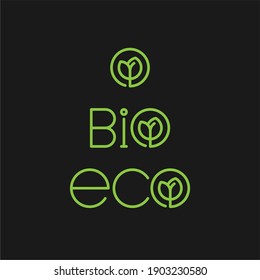 Eco flat vector icon. Ecology flat vector sign