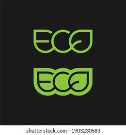 Eco flat vector icon. Ecology flat vector sign