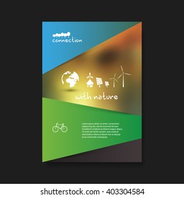 Eco Flyer Design Template - Renewable Energy Theme