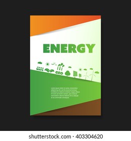Eco Flyer Design Template - Renewable Energy Theme