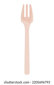 Eco Fork Cutlery Mockup Icon