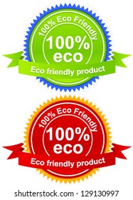 Eco friendly badges - 2 alternate versions