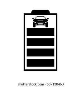 eco friendly car icon image vector illustration design 