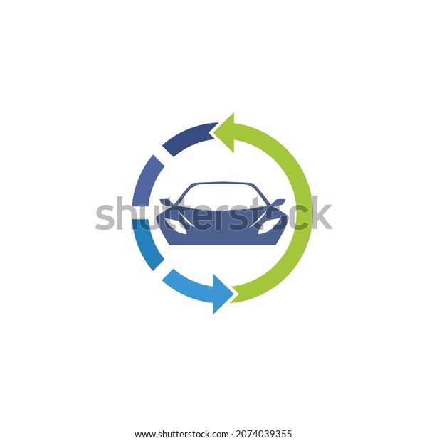 eco friendly car
symbol and logo vector