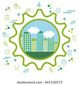 Eco friendly city design