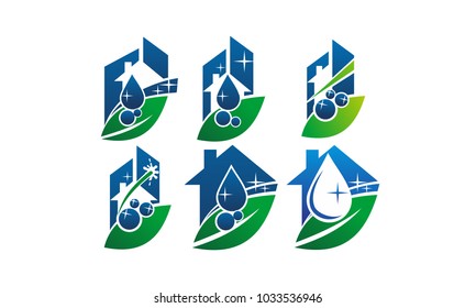 Eco Friendly Cleaning Service Set