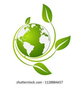 Eco friendly concept, Green save the world,