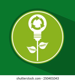 eco friendly  design, vector illustration eps10 graphic 