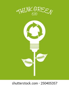 eco friendly  design, vector illustration eps10 graphic 