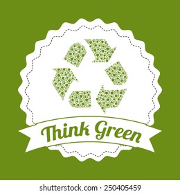 eco friendly design, vector illustration eps10 graphic 