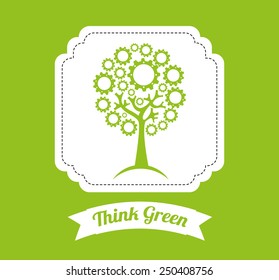 eco friendly design, vector illustration eps10 graphic 