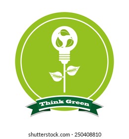eco friendly design, vector illustration eps10 graphic 