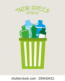 eco friendly  design, vector illustration eps10 graphic 