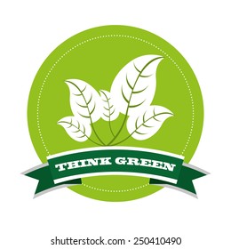 eco friendly  design, vector illustration eps10 graphic 