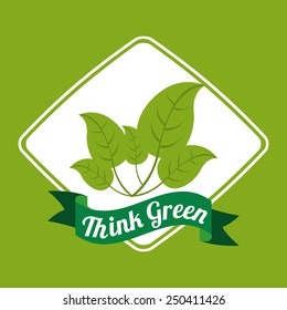 eco friendly design, vector illustration eps10 graphic 